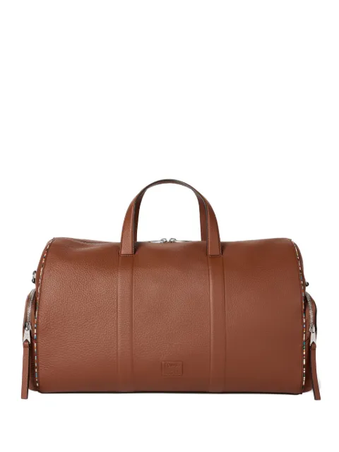 Paul Smith zip-detail leather holdall