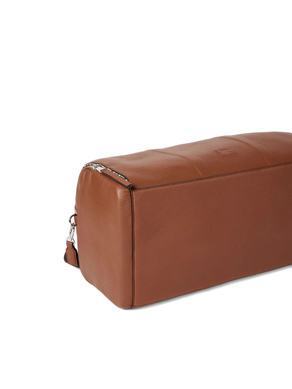 Paul Smith Leren reistas met rits Bruin