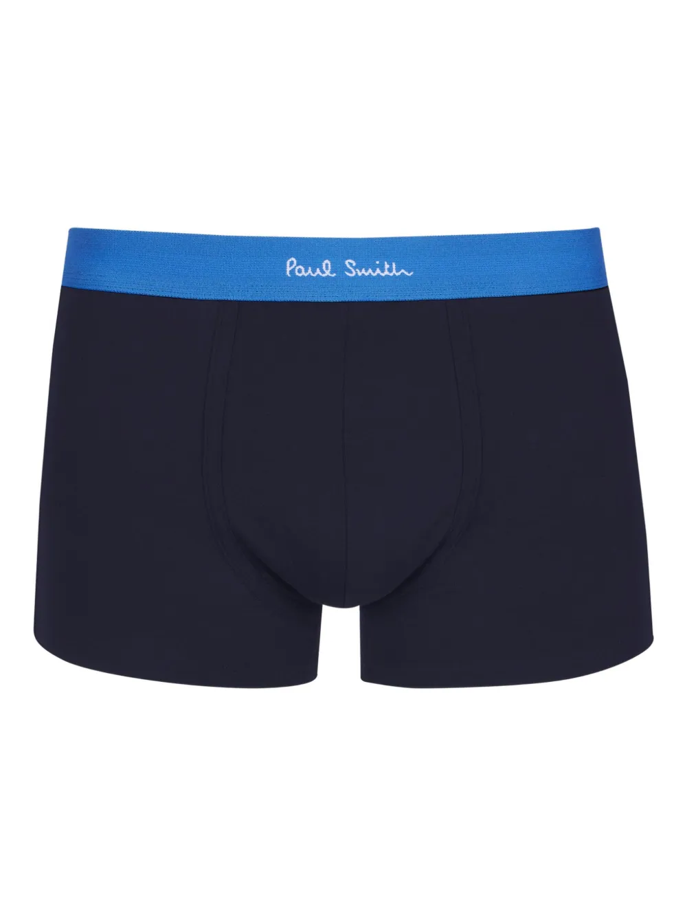 Paul Smith Blue 'signature Stripe' Three Pack Boxer Briefs Multicolour In Black