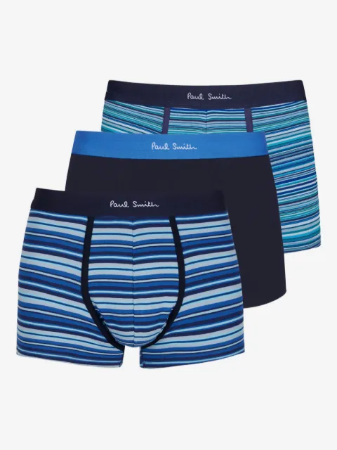 Paul Smith logo-detail elasticated boxers (pack of three)