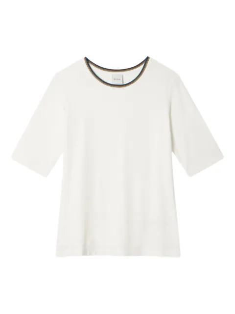 Paul Smith Stripe-trim T-shirt