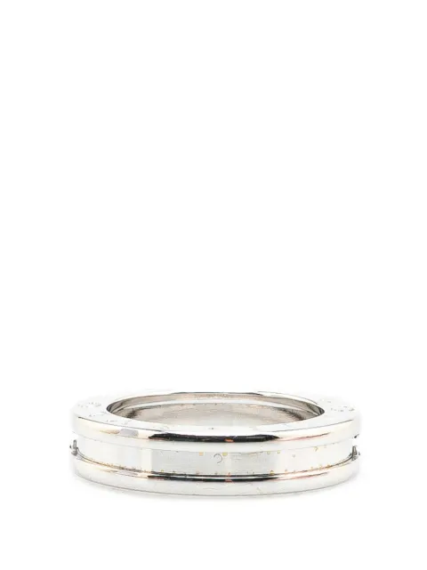Bvlgari Pre-Owned anillo B.Zero1 con una banda en oro blanco de 18 ct 2010-2025