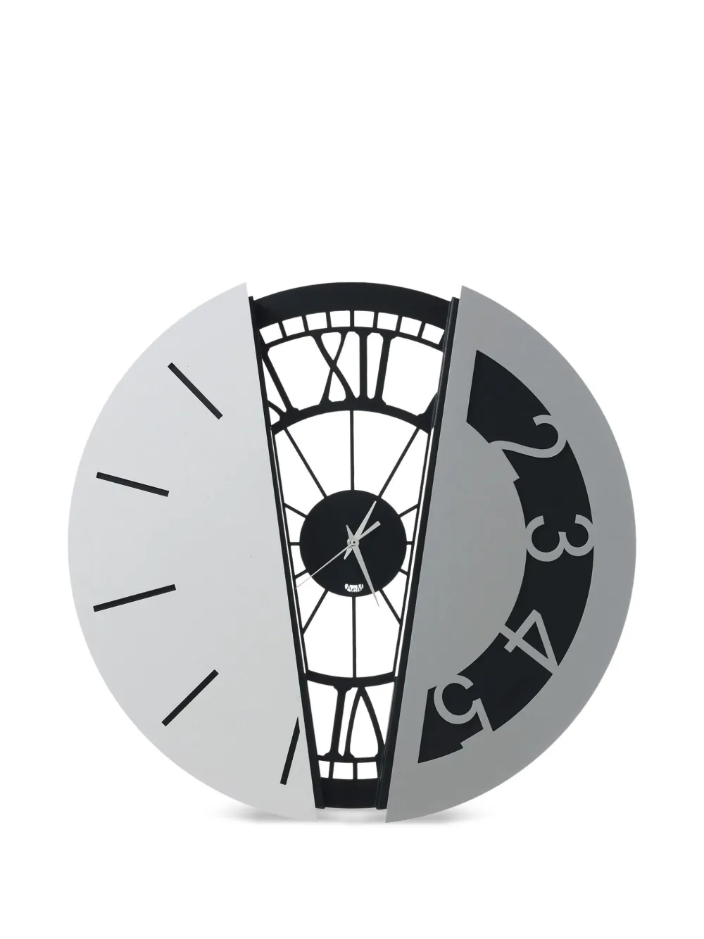 Arti & Mestieri Metamorphosi wall clock | Grey | Image 1