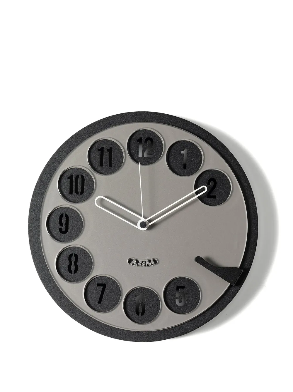 Arti & Mestieri Call Me wall clock | Grey | Image 1