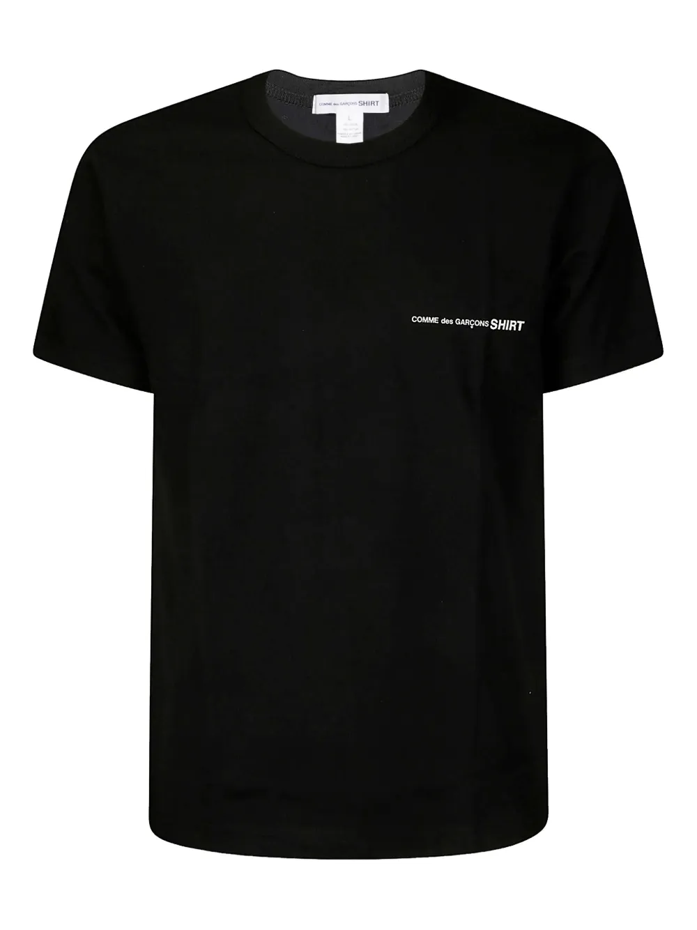 Comme des Garçons Homme logo-print T-shirt Zwart