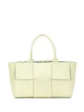 Bottega Veneta Pre-Owned 2012-2025 Small Lambskin Intrecciato Arco tote bag - White