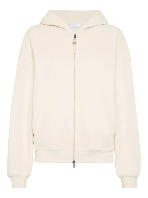 Brunello Cucinelli zipped hoodie