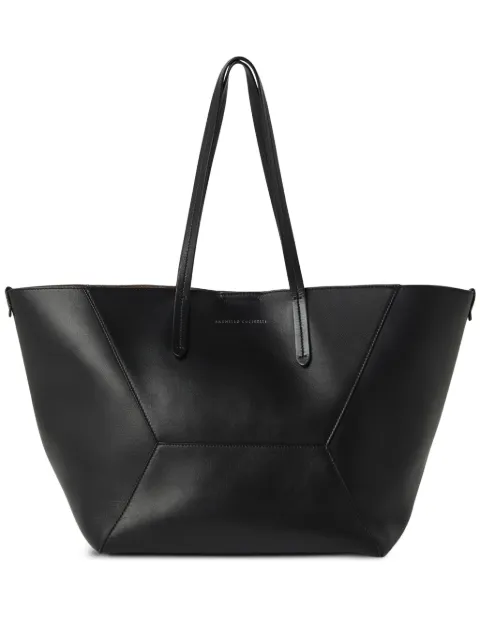 Brunello Cucinelli tote con paneles