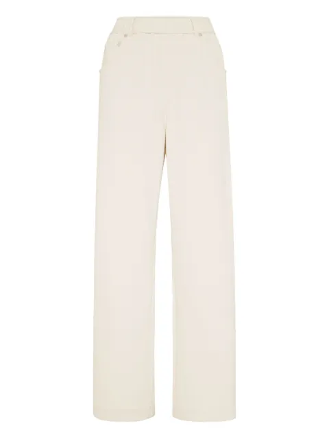 Brunello Cucinelli elasticated track pants