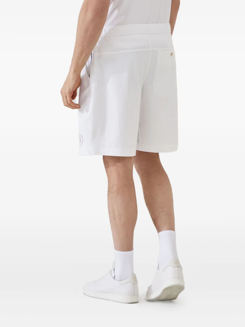 Brunello Cucinelli Shorts met elastische taille Wit