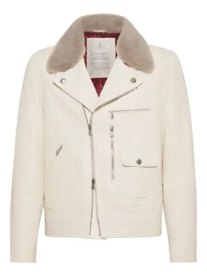 Brunello Cucinelli（ブルネロクチネリ）レザージャケット