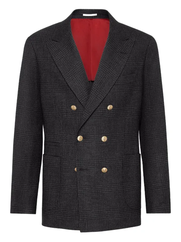 BRUNELLO CUCINELLI ダブルボタン Brunello Cucinelli ダブルジャケット | グレー | FARFETCH JP