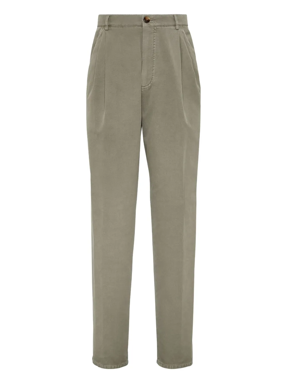 Brunello Cucinelli Straight broek Groen