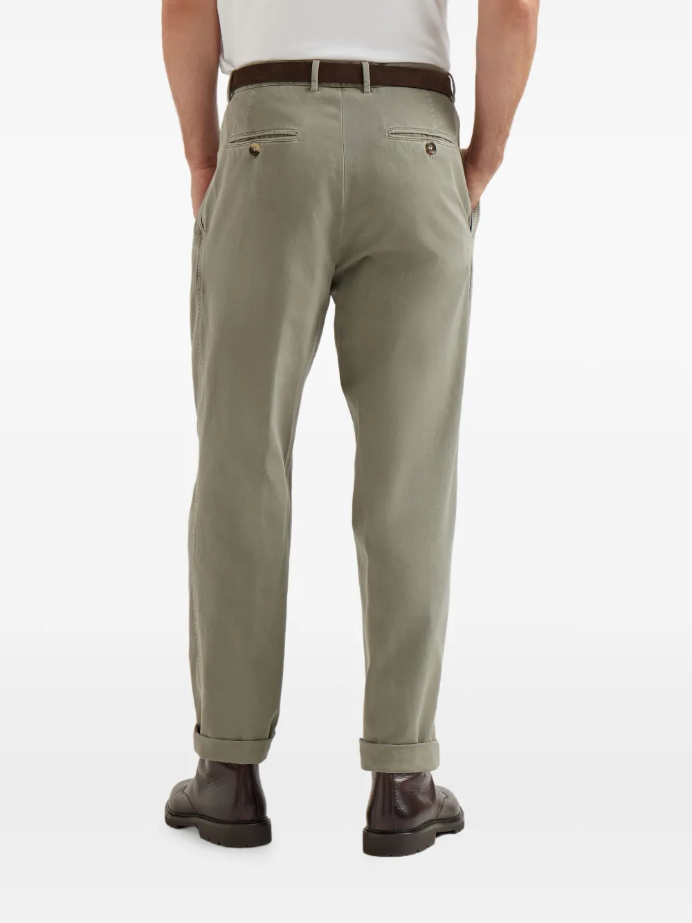 Brunello Cucinelli Straight broek Groen