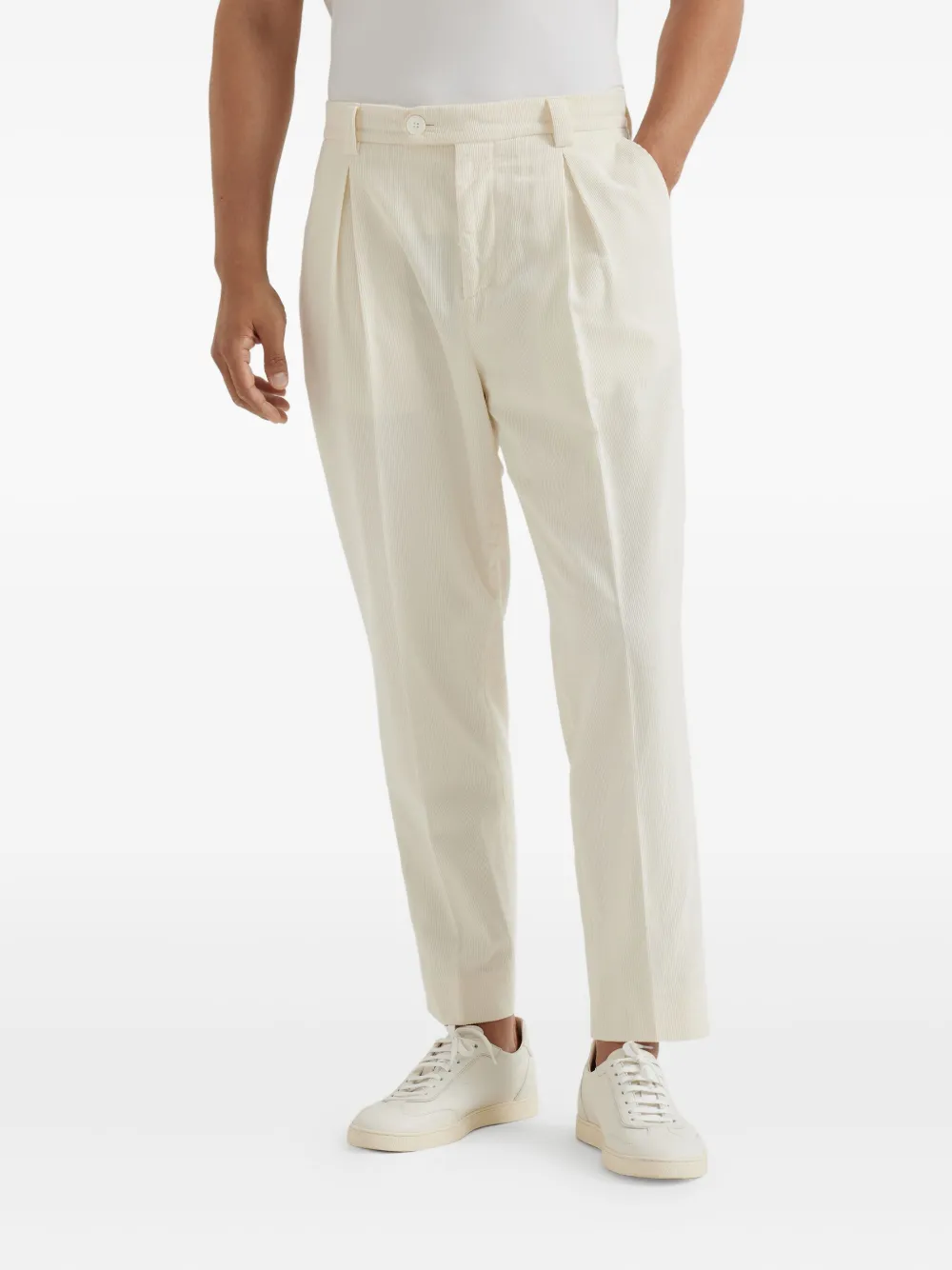 Brunello Cucinelli Straight broek Beige
