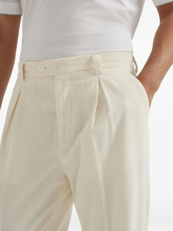 Brunello Cucinelli ストレートパンツ | ニュートラル | FARFETCH JP