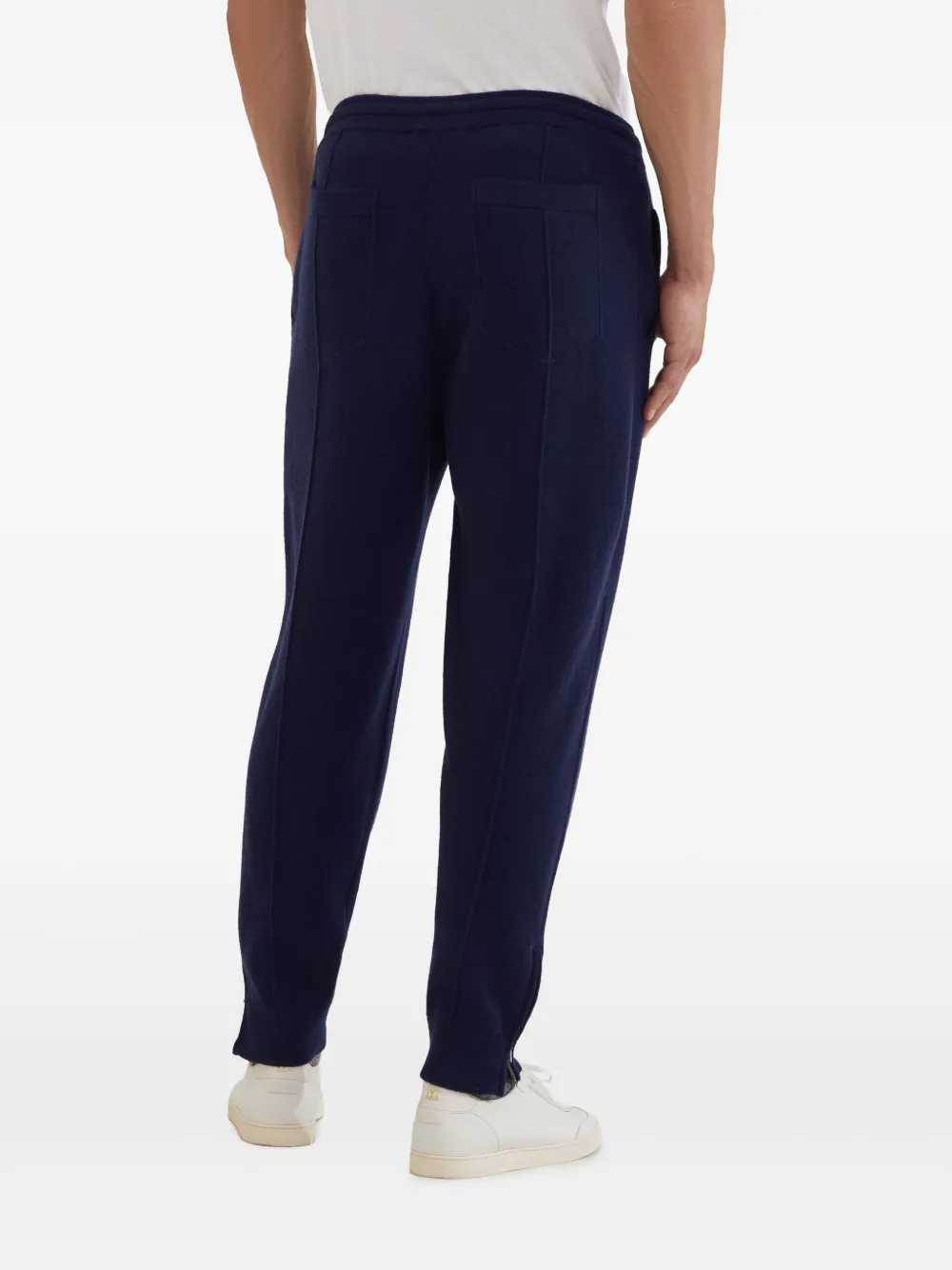 Brunello Cucinelli Kasjmier trainingsbroek Blauw
