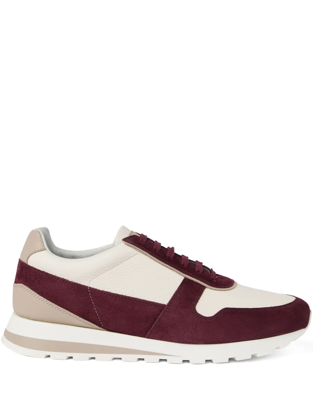 Brunello Cucinelli suede sneakers Neutrals