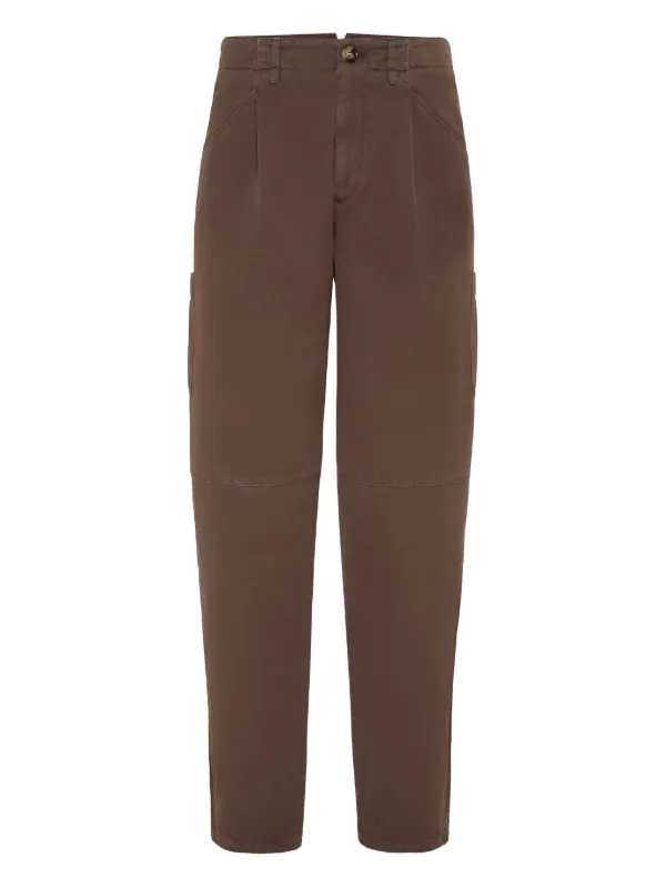 BRUNELLO CUCINELL ブルネロクチネリ　ブラウン パンツ ブルネロクチネリ(Brunello Cucinelli)ブルネロクチネリ パンツ
