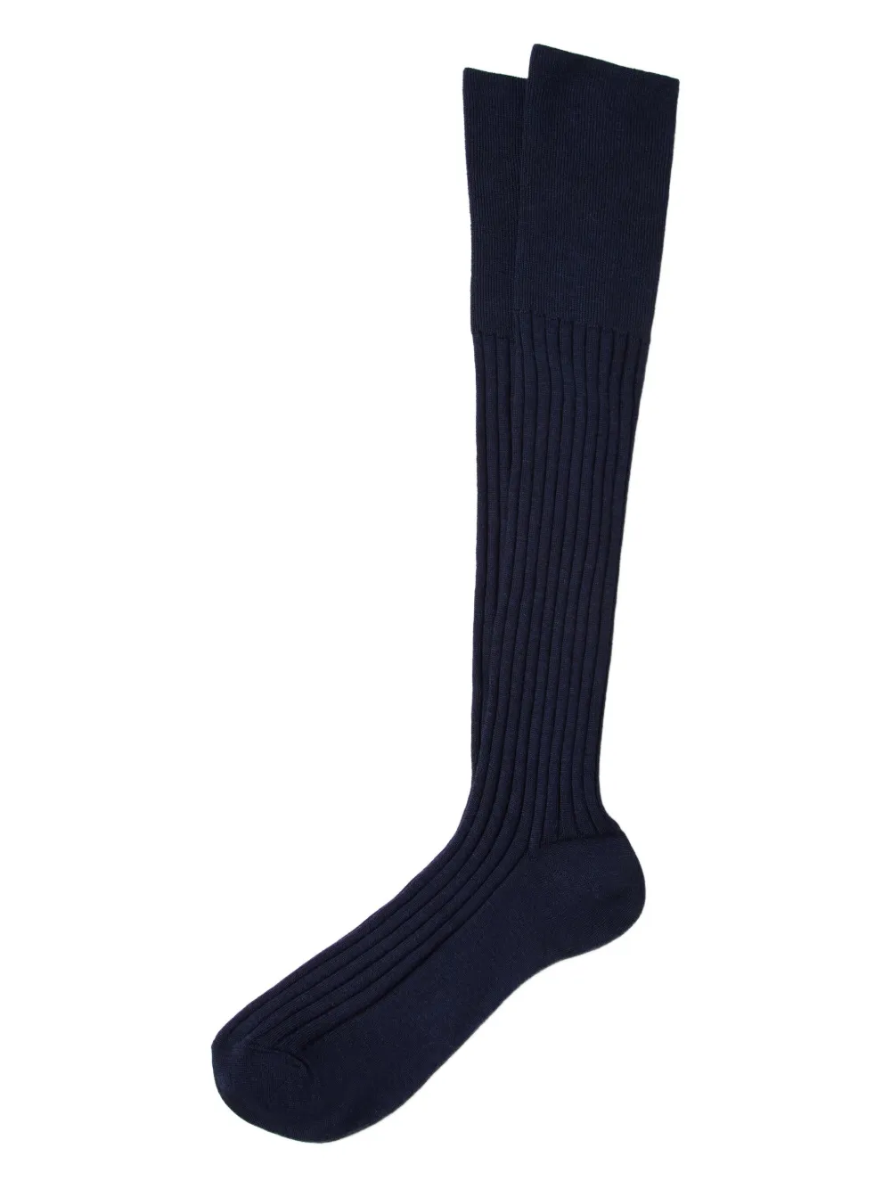 Brunello Cucinelli Geribbelde sokken Blauw
