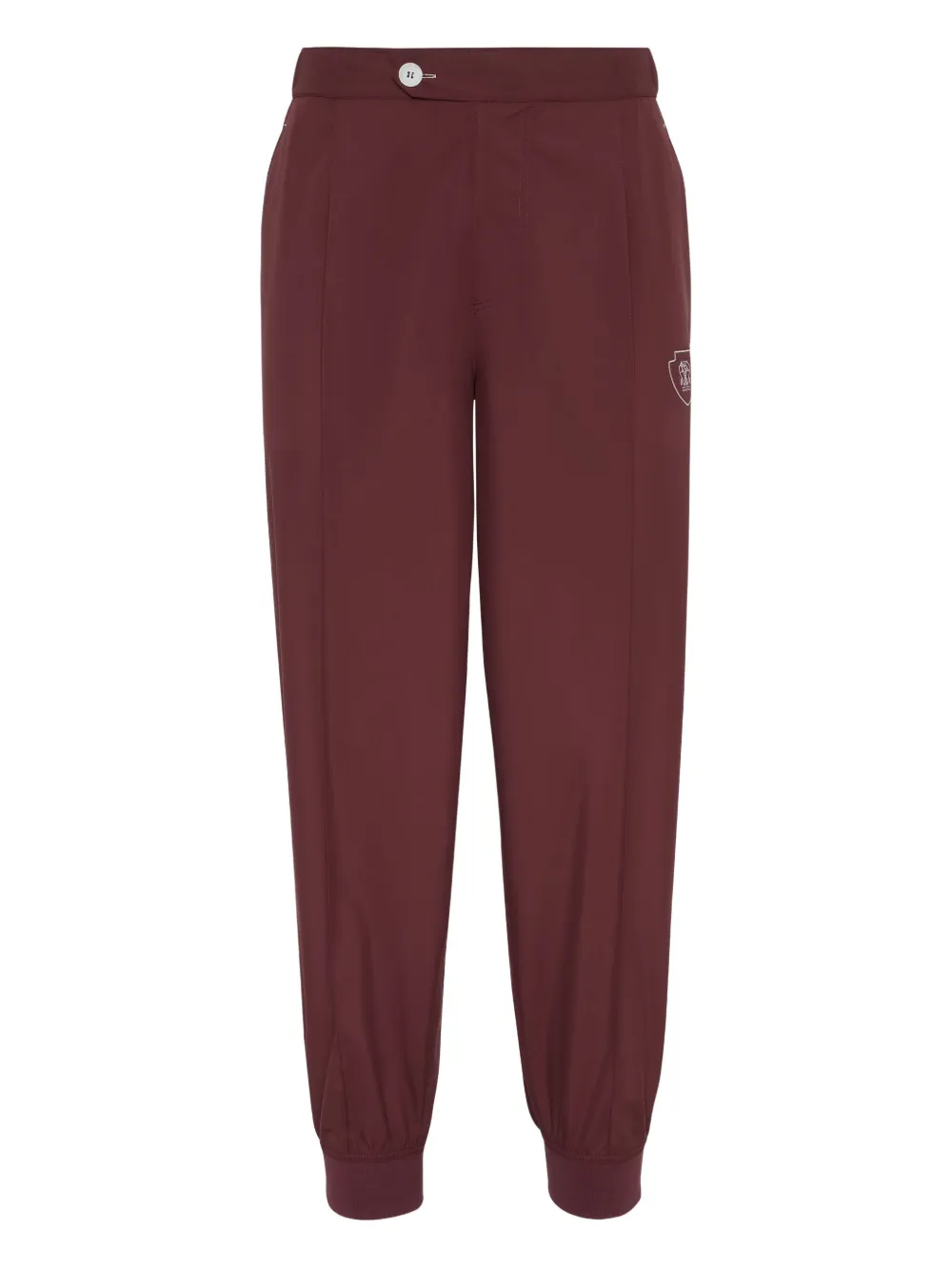Brunello Cucinelli Trainingsbroek met logoprint Rood
