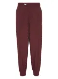 Brunello Cucinelli logo-print track pants - Red