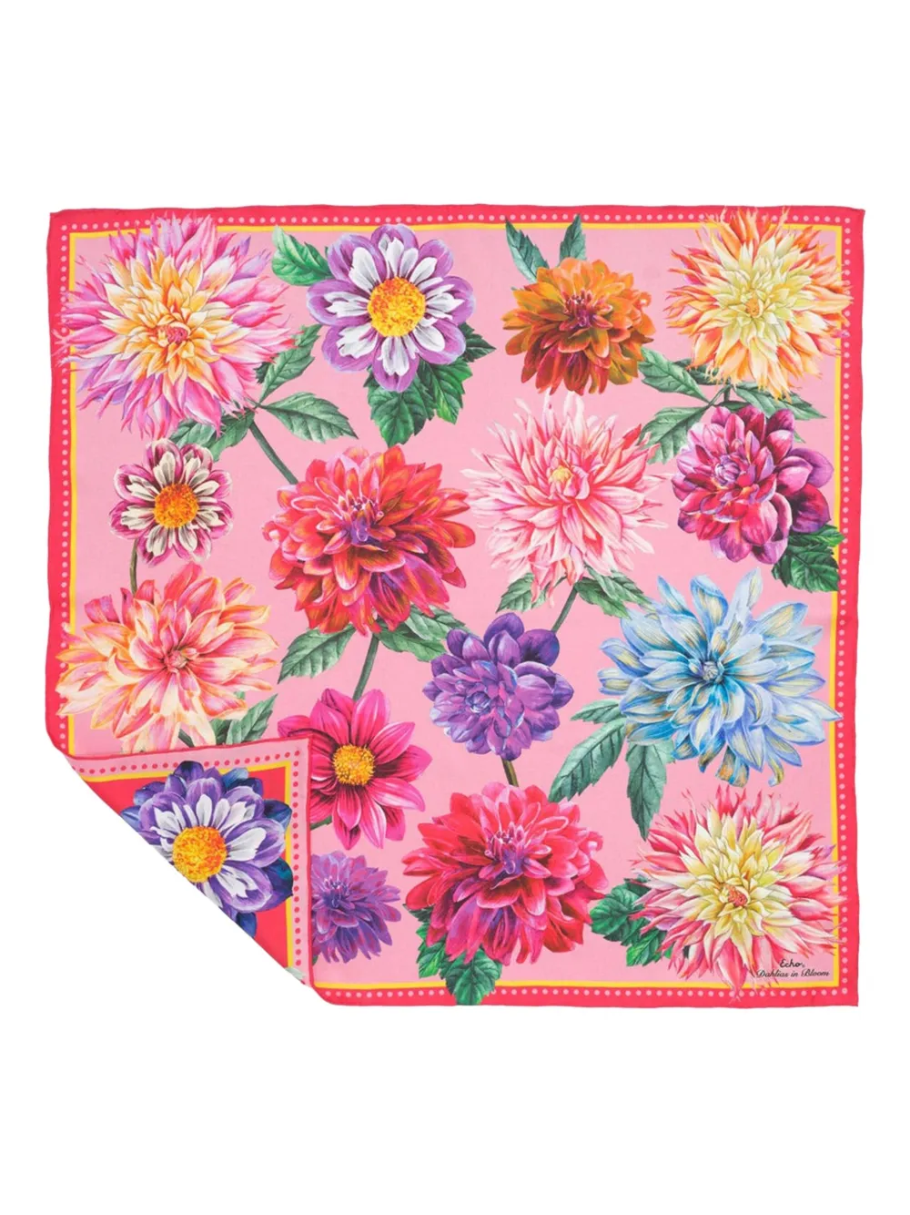 Echo  Design Group floral-print silk scarf | Pink | Image 1