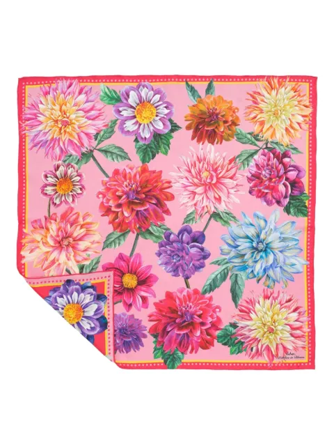 Echo  Design Group floral-print silk scarf