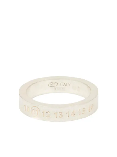 Maison Margiela numerical-engraved ring