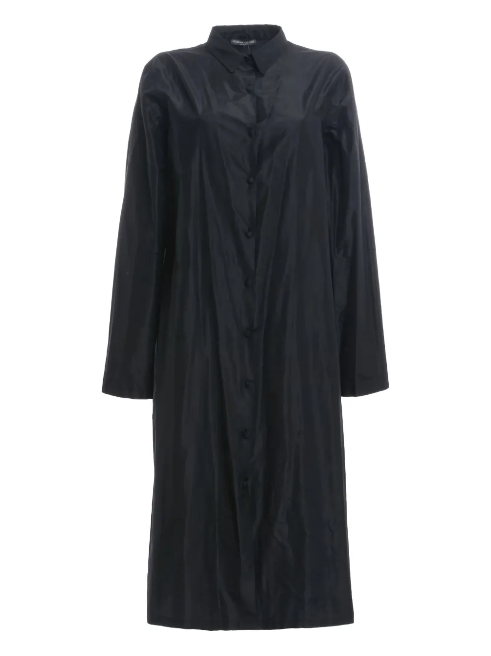 Rossana Orlandi Pre-Owned silk trench coat | Black | Image 1