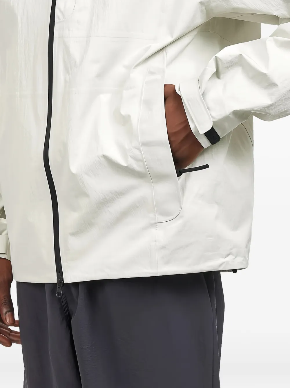 Hiking Patrol Zip-front Hooded Jacket In Multi