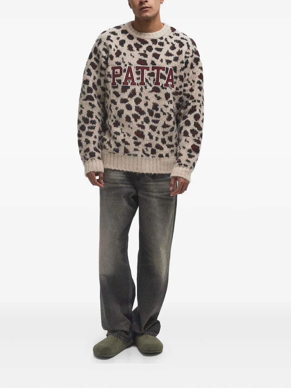 PATTA leopard-print sweater | Knitted Sweaters | Image 2