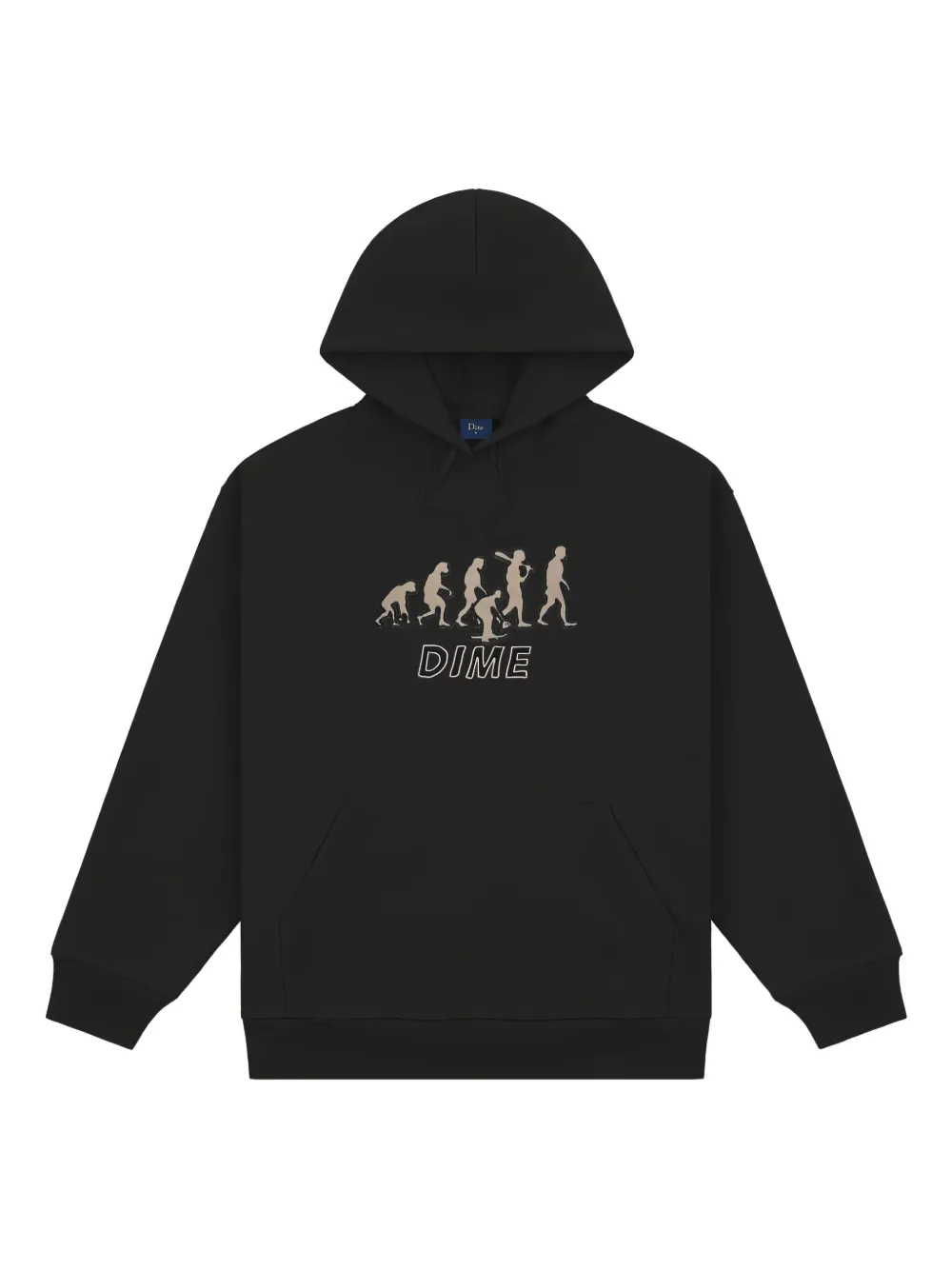 Dime Evolution Hoodie In Black