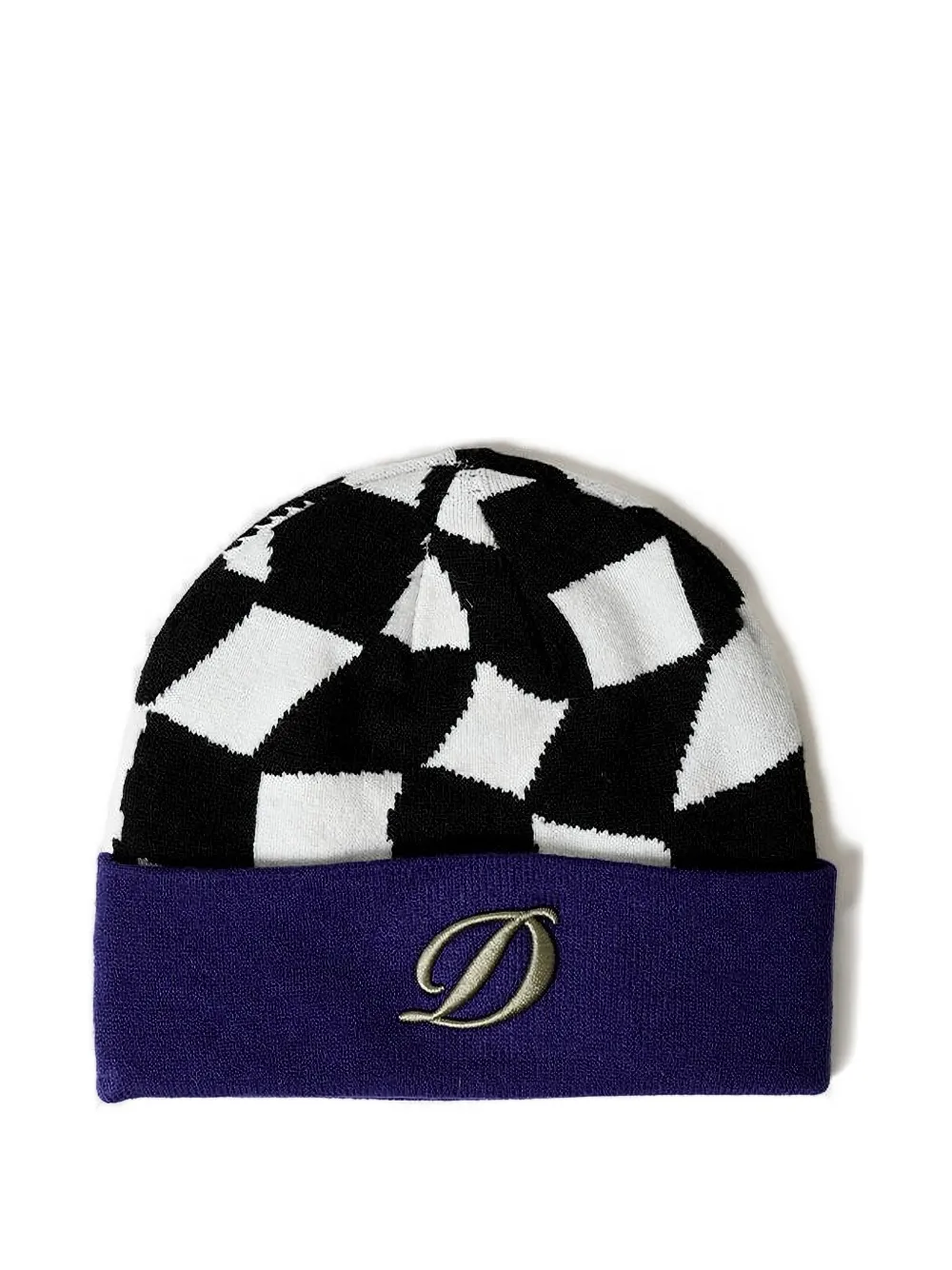 dime logo-enbroidered beanie | Black | Image 1