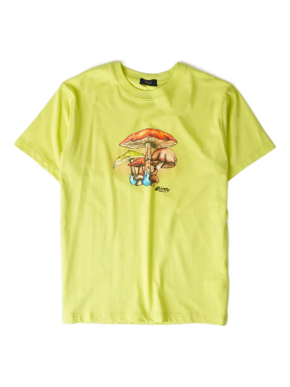 dime mushroom-print T-shirt | Green | Image 1