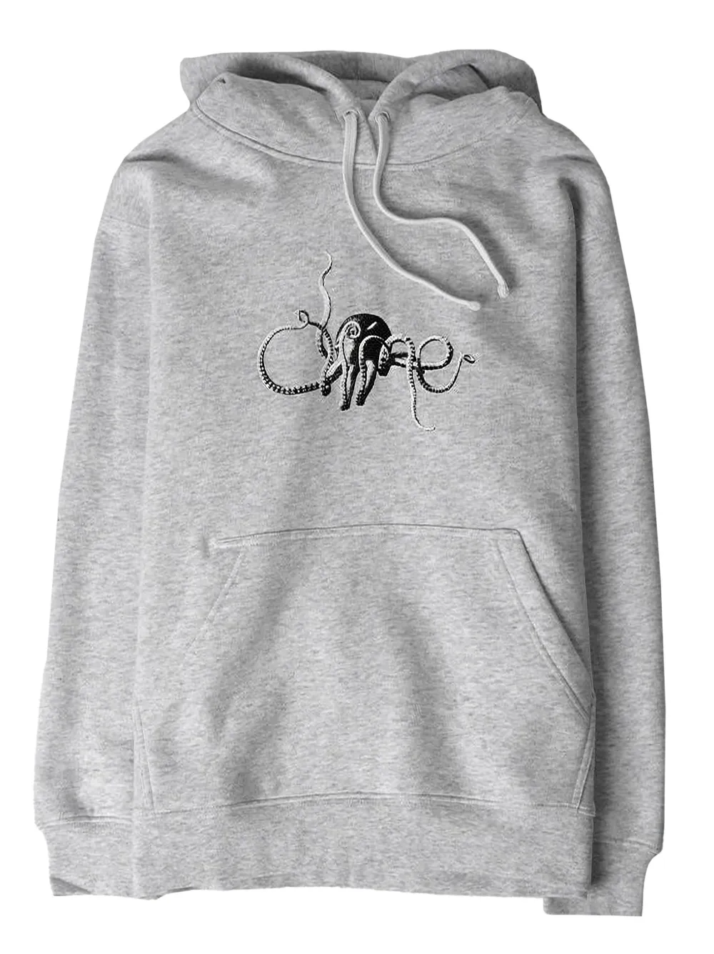 dime Octopus-print hoodie | Grey | Image 1