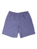 dime embroidered-logo side-split shorts - Blue