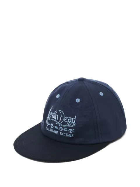 Brain Dead embroidered-logo cap