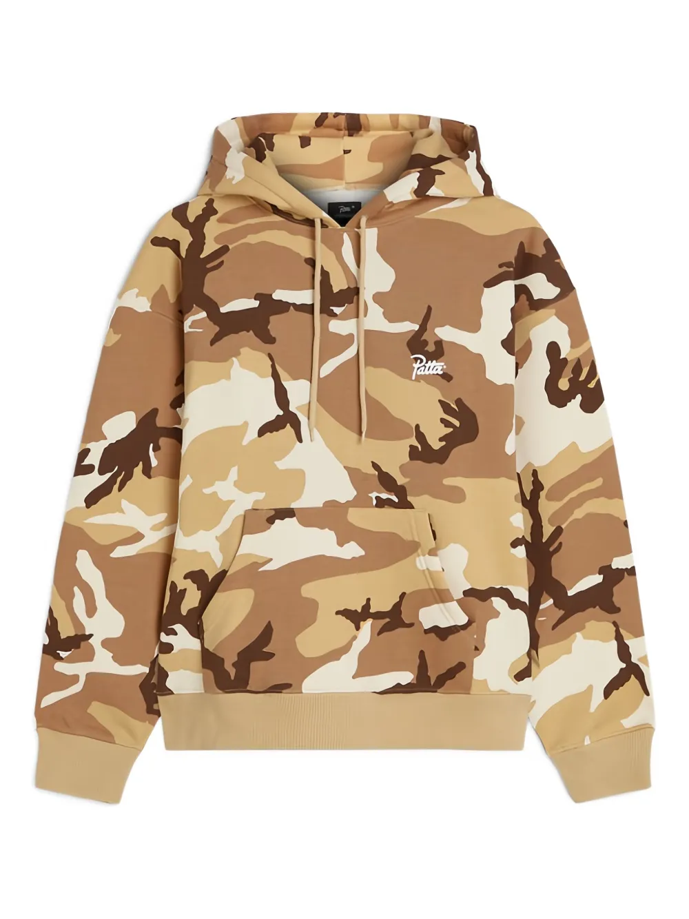 PATTA woodland-camouflage hoodie | Brown | Image 1