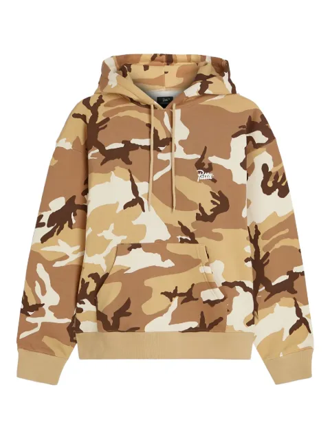 PATTA woodland-camouflage hoodie