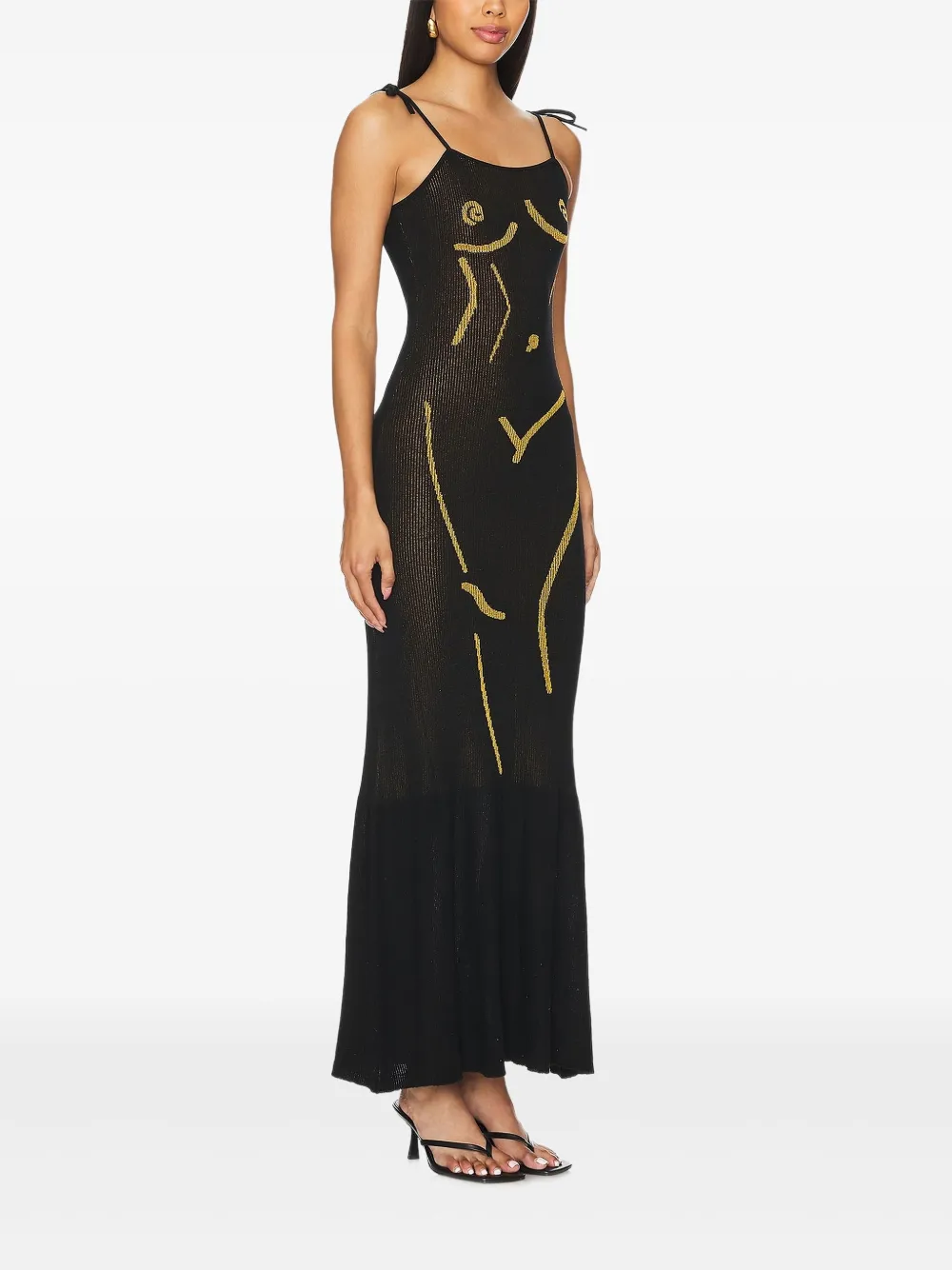 House of Sunny statue-embroidered dress | Day Dresses | Image 2