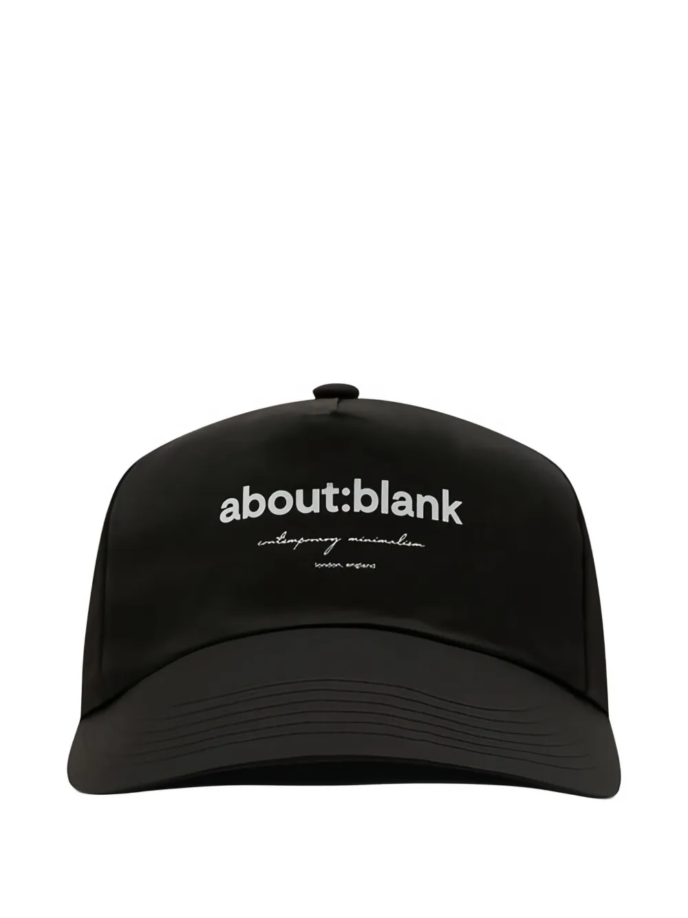 ABOUTBLANK logo cap | Black | Image 1