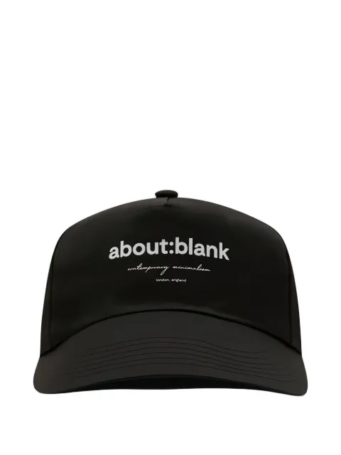 ABOUTBLANK logo cap