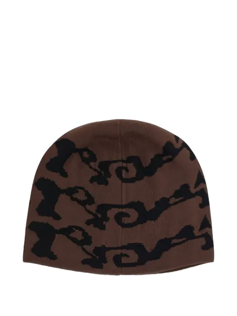 ROA vortex knitted beanie  
