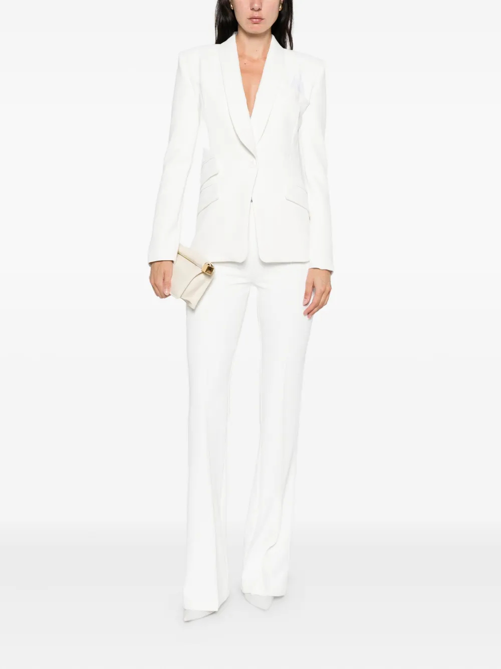 Elisabetta Franchi shawl-lapel suit | Trouser Suits | Image 2