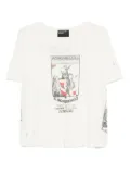 Enfants Riches Déprimés My Role in the War cotton T-shirt - Neutrals