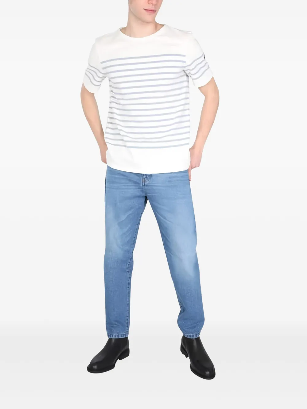 Saint James playera con motivo de rayas | Playeras | Image 2