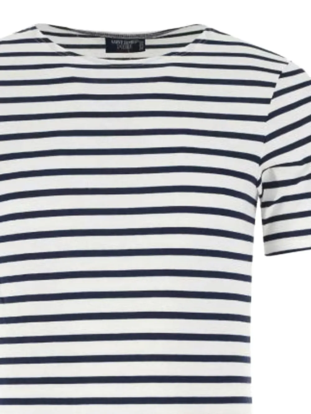 Saint James striped T-shirt - Wit