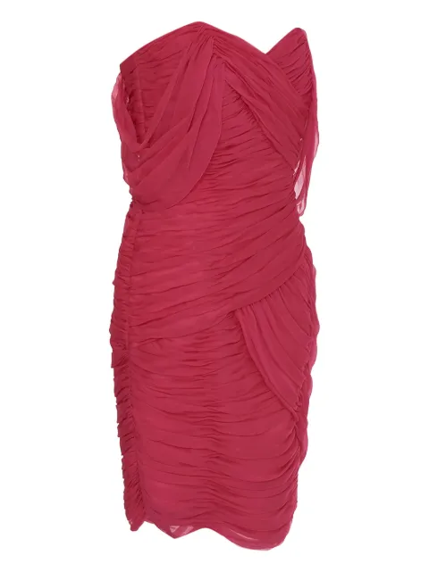 David Fielden vestido drapeado