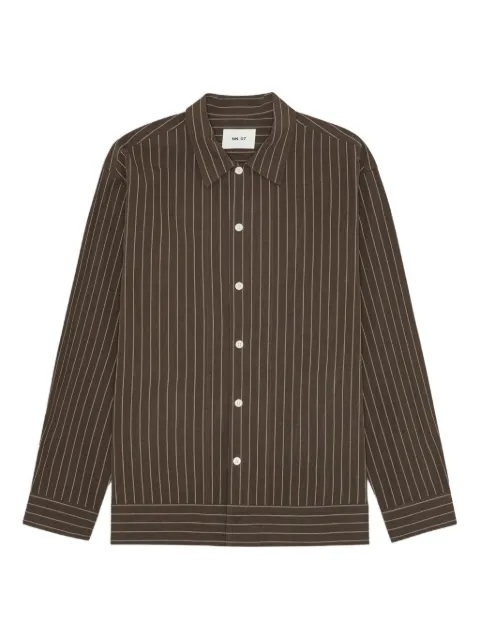 NN07 stripe-pattern shirt